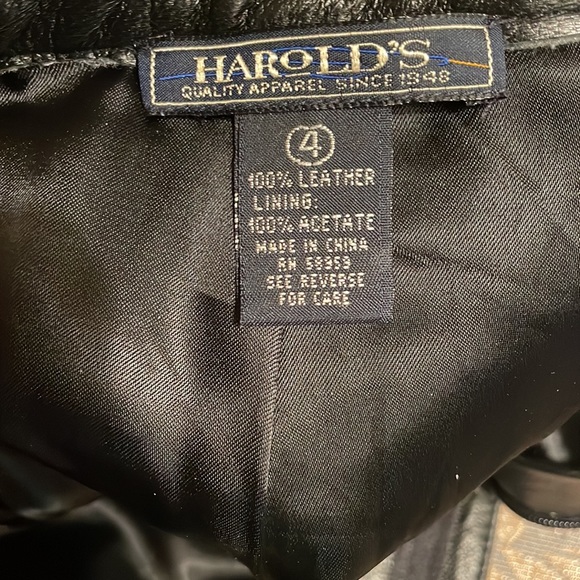 LEATHER-Vintage 100% leather pants. - Picture 4 of 5